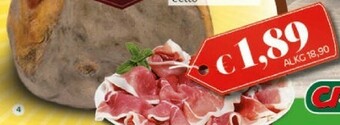 Crai Prosciutto crudo di norcia igp offerta