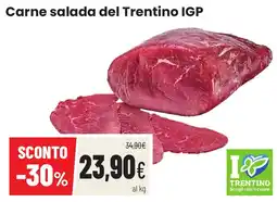 Coop famiglia cooperativa Carne salada del Trentino IGP offerta
