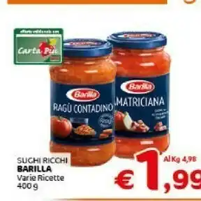Crai Ragù contadino con vino rosso 400 g(ml) offerta