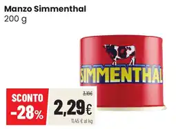 Coop famiglia cooperativa Manzo Simmenthal offerta