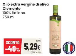 Coop famiglia cooperativa Olio extra vergine di oliva Clemente offerta