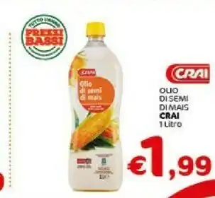 Crai Crai - olio di semi di arachide 1000 g(ml) offerta
