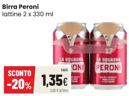 Coop famiglia cooperativa Birra Peroni offerta