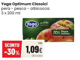 Coop famiglia cooperativa Yoga Optimum Classici offerta
