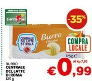 Crai Burro offerta