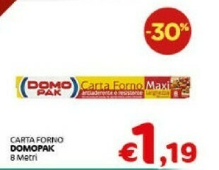 Crai Carta forno offerta