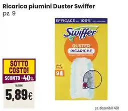 Coop Trentino Swiffer Duster Ricariche offerta