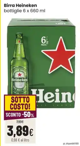 Coop Trentino Birra Heineken offerta