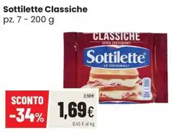 Coop Trentino Sottilette Classiche offerta