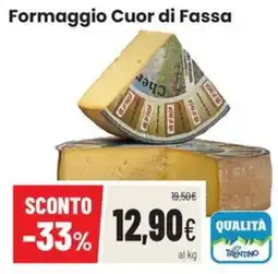 Coop Trentino Formaggio Cuor di Fassa offerta