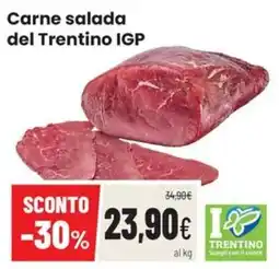 Coop Trentino Carne salada del Trentino IGP offerta