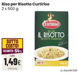 Coop Trentino Riso per Risotto Curtiriso offerta