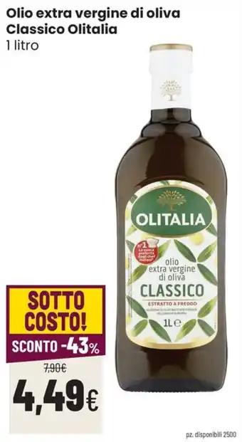 Olio extra vergine di oliva Classico Olitalia