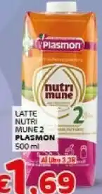 Crai Latte nutrimune 2 offerta