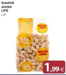Docks Cash&Carry Arachidi Jumbo LIFE offerta