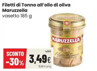 Filetti di Tonno all’olio di oliva Maruzzella