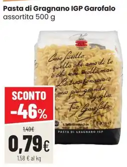 Coop Trentino Pasta di Gragnano IGP Garofalo offerta
