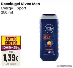 Coop Trentino Doccia gel Nivea Men Energy - Sport offerta