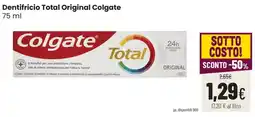 Coop Trentino Dentifricio Total Original Colgate offerta