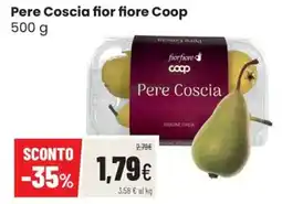 Coop Trentino Pere Coscia fior fiore Coop offerta