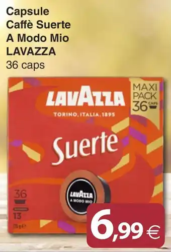 Capsule Caffè Suerte A Modo Mio LAVAZZA