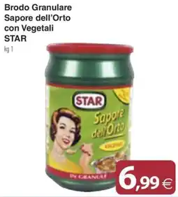 Docks Cash&Carry Brodo Granulare Sapore dell'Orto STAR offerta