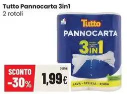 Coop Trentino Tutto Pannocarta 3in1 offerta