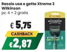 Coop Trentino Rasoio Wilkinson Xtreme 3 offerta