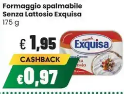 Coop Trentino Formaggio spalmabile senza lattosio Exquisa offerta