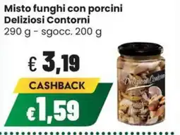 Coop Trentino Misto funghi con porcini Deliziosi Contorni offerta