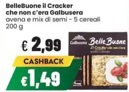 Coop Trentino BelleBuone il Cracker che non c'era Galbusera offerta