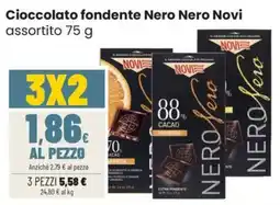 Coop Trentino Cioccolato fondente Nero Nero Novi offerta