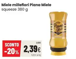 Coop Trentino Miele millefiori Piana Miele offerta