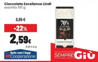 Cioccolato Excellence Lindt
