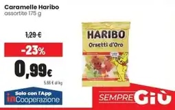 Coop Trentino Caramelle Haribo assortite offerta