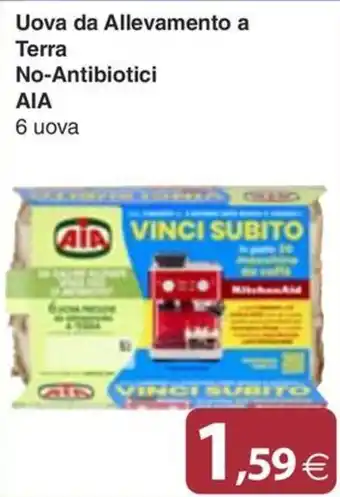 Docks Cash&Carry Uova da Allevamento a Terra No-Antibiotici AIA offerta