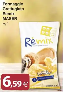 Docks Cash&Carry Formaggio Grattugiato Remix Maser offerta
