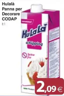 Docks Cash&Carry Hulalà Panna per Decorare offerta