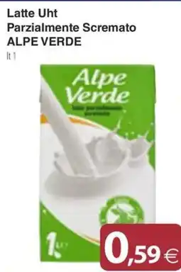 Docks Cash&Carry Latte Uht Parzialmente Scremato Alpe Verde offerta