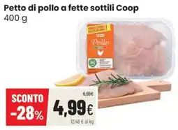 Coop Trentino Petto di pollo Coop offerta
