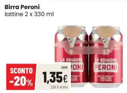 Coop Trentino Birra Peroni offerta