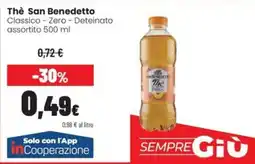 Coop Trentino Thè San Benedetto offerta