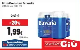 Coop Trentino Birra Premium Bavaria offerta