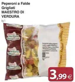 Docks Cash&Carry Peperoni a Falde Grigliati MAESTRO DI VERDURA offerta