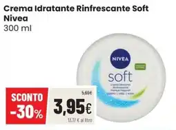 Coop Trentino Crema Idratante Rinfrescante Soft Nivea offerta