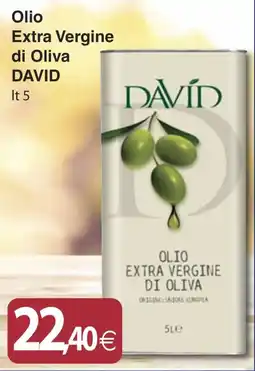 Docks Cash&Carry Olio extra vergine di oliva David offerta