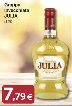 Docks Cash&Carry Grappa Invecchiata Julia offerta