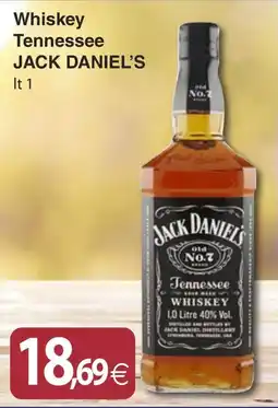 Docks Cash&Carry Whiskey Tennessee JACK DANIEL'S offerta