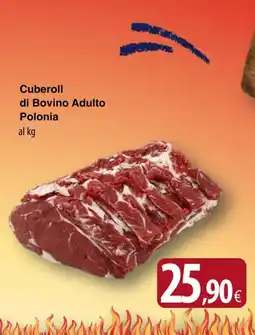 Docks Cash&Carry Cuberoll di Bovino Adulto Polonia offerta