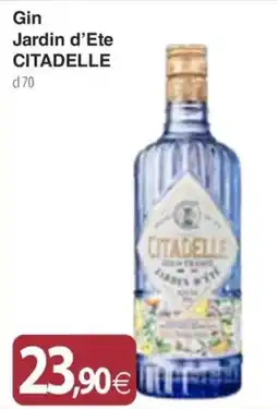 Docks Cash&Carry Gin Jardin d'Ete Citadelle offerta